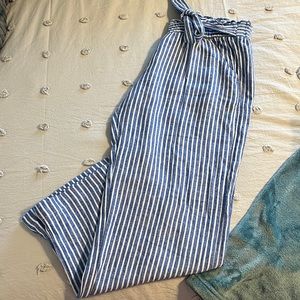 Striped Flowy Pants